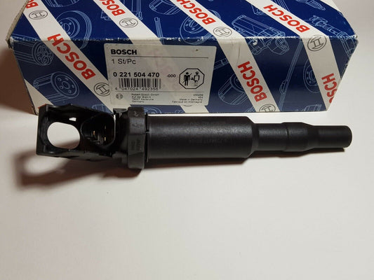 Bosch 0221504470 ZS-P (ZSP) Ignition Coil (0221 504 470) | Coil Pack / Coil-On-Plug COP Pencil Coil | Genuine OE Replacement | Fits BMW, Citroen & Peugeot PSA Petrol Engines | Misfire Fix Coil Stick