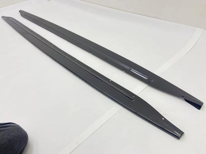 BMW M3/M4 G8X Carbon Fibre Side Skirt Splitters/Extensions (G80 G82 G83) | OEM Plus Fit | UK Stock | Free 2-Day Shipping