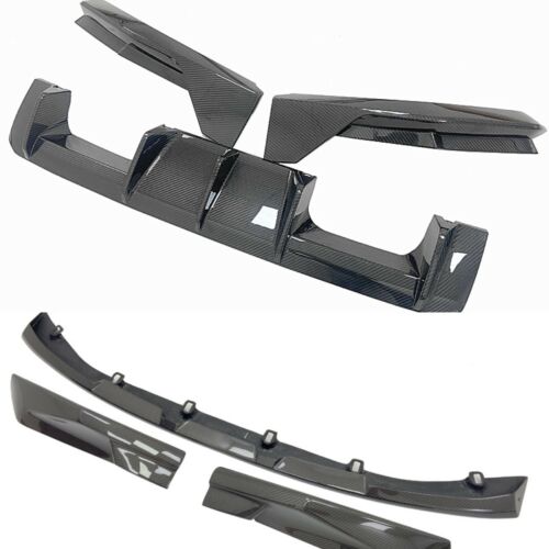 BMW G80 M3 Saloon Carbon Fibre Rear Diffuser & Front Splitter/Lip Kit - M Performance Style, OEM+ Fit - UK Stock, Free 2-Day Delivery