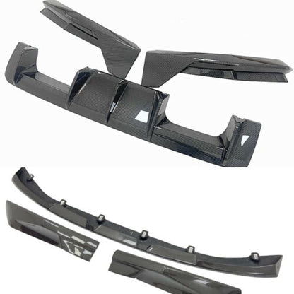 BMW G80 M3 Saloon Carbon Fibre Rear Diffuser & Front Splitter/Lip Kit - M Performance Style, OEM+ Fit - UK Stock, Free 2-Day Delivery