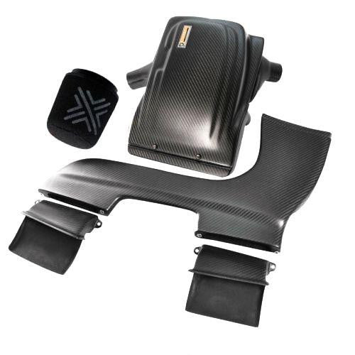Pipercross V1 Carbon Fibre Closed Airbox Cold Air Intake Kit - BMW 1 Series E8x (E82/E88) 135i & 1M 2007-2013 - Performance Induction Kit, Washable Foam Filter, Turbo Intake Upgrade, N54/N55