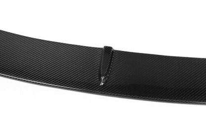 BMW M3 M4 F80 F82 Real Carbon Fibre Front Lip Splitter - M Performance Style 1 Piece with Integrated Aprons - OEM+ Fitment - UK Stock, Free 2-Day Shipping