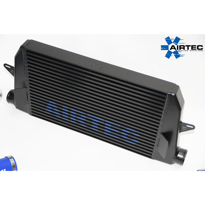 AIRTEC Front Mount Intercooler FMIC Upgrade Kit for Audi S3 8L 1.8T Quattro - Uprated Charge Air Cooler, 60mm Single-Pass Core, Cast End Tanks, Direct-Fit Bolt-On, Pro-Series Black or Silver, Silicone Hose Set, SMIC Delete, Heat Soak Fix