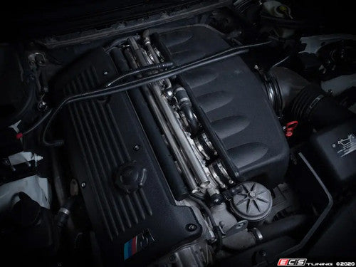 Turner Motorsport S54 Silicone Intake Boots / Throttle Body Couplers / Hoses (TB to Plenum) – Set of 6 with Clamps | BMW E46 M3 & Z4 M | OE-Style 3‑Ply, CSL Airbox Compatible (ES4135389)