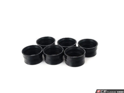 Turner Motorsport S54 Silicone Intake Boots / Throttle Body Couplers / Hoses (TB to Plenum) – Set of 6 with Clamps | BMW E46 M3 & Z4 M | OE-Style 3‑Ply, CSL Airbox Compatible (ES4135389)