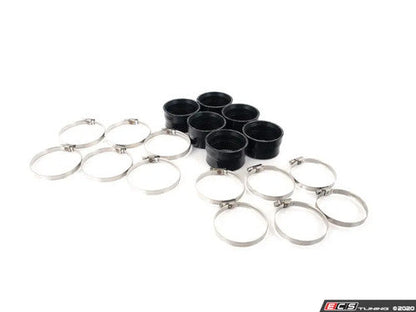 Turner Motorsport S54 Silicone Intake Boots / Throttle Body Couplers / Hoses (TB to Plenum) – Set of 6 with Clamps | BMW E46 M3 & Z4 M | OE-Style 3‑Ply, CSL Airbox Compatible (ES4135389)