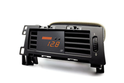 P3 Gauges OEM Vent-Integrated Digital Boost Gauge for BMW E60 5 Series (2005-2007) | Hard-Wired Analog Sensor, Boost/Vacuum + Voltage, 80 PSI