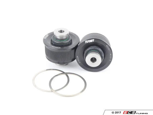 Turner Motorsport Front Tension Strut Monoball (Spherical Bearing) – BMW F87 M2 F80 M3 F82/F83 M4 F8x Caster/Thrust Arm Control Arm Hydraulic Bush Delete Ball Joint Kit – Steering, Brake Shimmy & Alignment Stability Upgrade