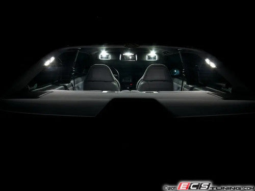 Ziza Master LED Interior Light Kit for BMW E36 3 Series 1992-1999 Coupe & Sedan/Saloon (incl. M3) - Plug & Play Cabin Bulb Upgrade Set, Cool White Boot/Footwell/Dome/Map/Visor/C-Pillar Reading Lights