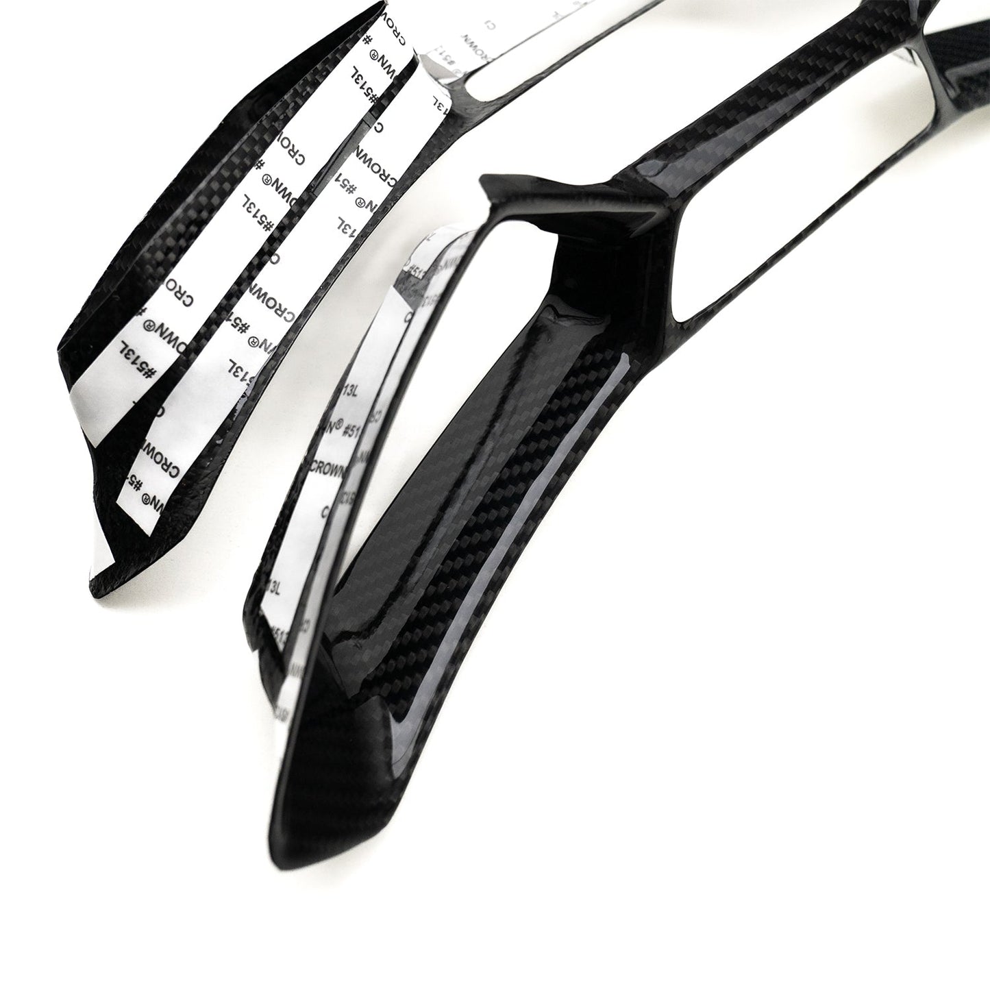 SHFT BMW G80/G81 M3, G82/G83 M4 & G87 M2 Gloss Carbon Fibre Seat Centre Trim Covers