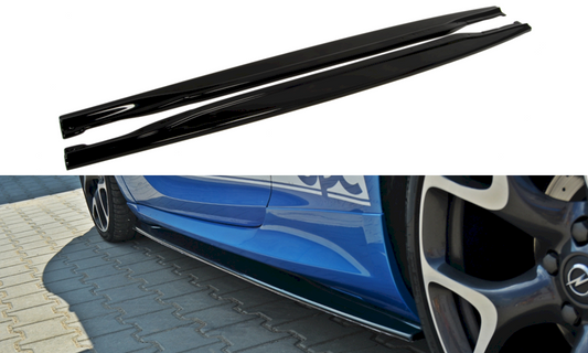 Maxton Design - SIDE SKIRTS DIFFUSERS OPEL ASTRA J OPC / VXR
