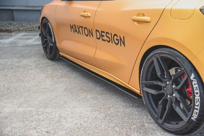 Maxton Design - RACING SIDE SKIRT SPLITTERS FORD FOCUS MK4 ST/ MK4 ST LINE (2019-)