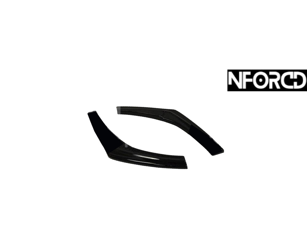BMW 1 Series F20 F21 Gloss Black Rear Corner Spats - Rear Bumper Splitters/Extensions (Pair) 2011-2019