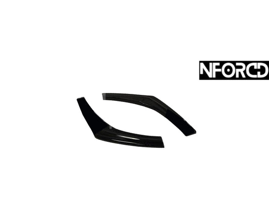 BMW 1 Series F20 F21 Gloss Black Rear Corner Spats - Rear Bumper Splitters/Extensions (Pair) 2011-2019