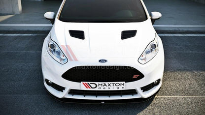 Maxton Design - FRONT SPLITTER V.2 FIESTA MK7 ST FACELIFT 2013-UP
