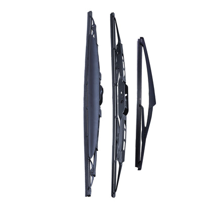 DACIA DUSTER SUV Apr 2010 to Oct 2017 Wiper Blade Set - Easy Fit Video Tutorial