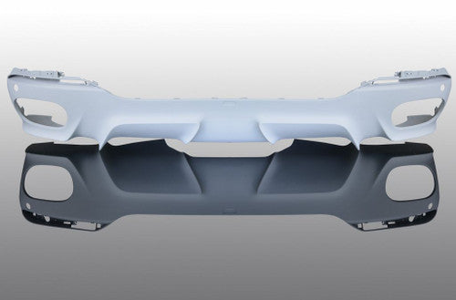 AC Schnitzer BMW X6 F16 M Sport Rear Diffuser / Valance / Rear Bumper Insert (2013-2019) | OEM Fit, TUV Approved | Rear Skirt Apron Trim | Fits xDrive 28i 30d 35i 40d 50i M50d | Part 5112216110