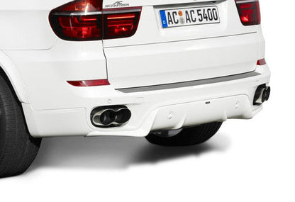 AC Schnitzer Sports Rear Silencer Exhaust Back Box for BMW X5 E70 (2007-2013) - Stainless Steel Dual Exit, Twin Chrome Tailpipes - Fits 30d 30sd 40d LCI, 35i xDrive, 48i, 50i