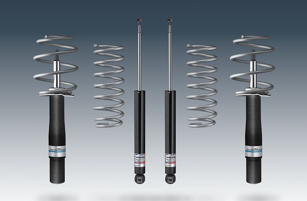 AC Schnitzer BMW 3 Series F30/F31 2011–2019 Sport Suspension Lowering Kit – Shocks/Struts & Springs Damper Set, 15–25mm Drop – Saloon/Touring incl xDrive – Fits 316d 316i 325d 330d 330i 335d 335i 340i – Part 3130230510
