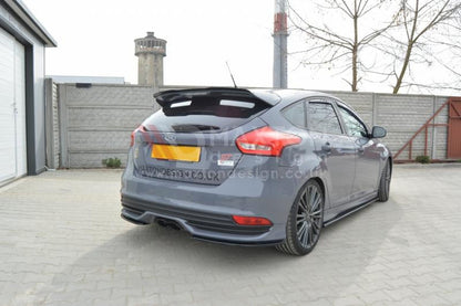 Maxton Design - REAR SIDE SPLITTERS FORD FOCUS 3 ST (FACELIFT)