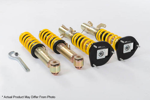 ST XTA Adjustable Coilover Suspension Kit for BMW 3 Series E46 (1998-2006) – Height & Damping Adjustable Coilovers with Camber/Caster Top Mounts – Saloon/Sedan, Touring/Estate, Coupe, Cabriolet – Fits 346L 346C 346R – KW Technology Lowering Kit Road/Track