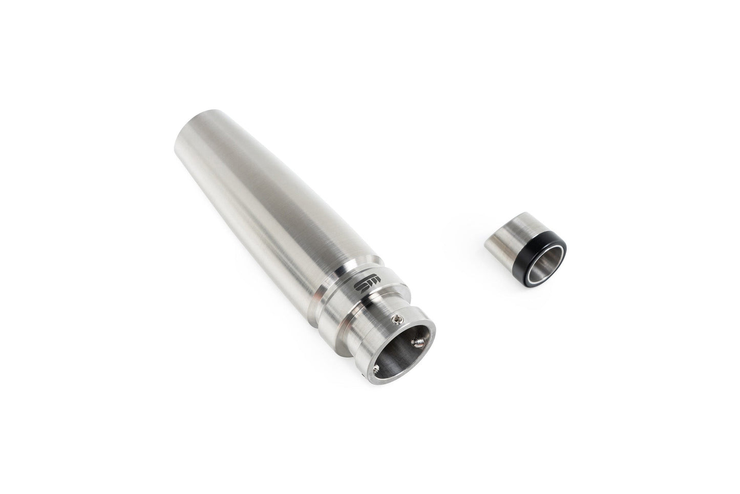 Storm Motorwerks V1 Stainless Steel Handbrake Handle & Release Button for BMW E46 M3 & E39 M5 - CNC Machined OEM-Plus Parking Brake/E-Brake Upgrade, Brushed or PVD Titanium Finish