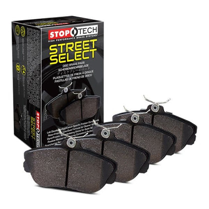 StopTech Street Select Front Brake Pads for BMW 1 Series F20 118i LCI (Front Axle) - Low-Dust Quiet OE Replacement Disc Pad Set, Performance Street/Fast Road - 305-18170 - Direct Fit OEM Upgrade Front Caliper Pads