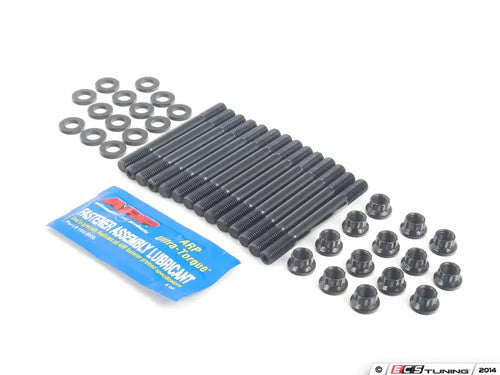 ARP 8740 Main Bearing Stud Conversion Kit for BMW E46 M3 S54 3.2 S54B32 - Engine Block Main Cap Studs & Nuts, Bottom End Rebuild Hardware, 200,000 psi Chromoly Fasteners