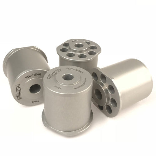 Millway Motorsport Solid Aluminium Rear Subframe Bushings for BMW E36 inc M3 - Direct OEM Replacement Performance Mount Set