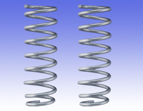 Genuine AC Schnitzer Front Lowering Springs for BMW 7 Series E65/E66 (Self-Levelling/Leveling) - Sport Drop Front Axle Coil Spring Kit Suspension Upgrade