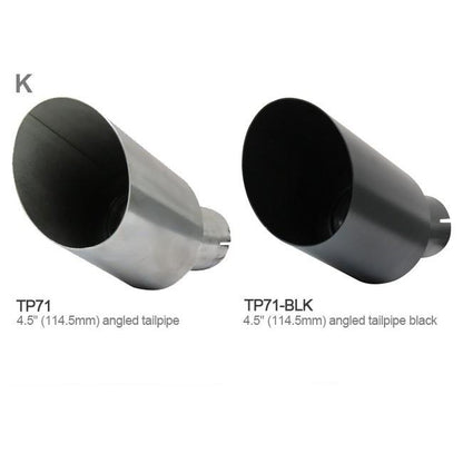 Ford Focus RS Mk2 2.5T Cat-Back/Catback Exhaust System | 3in (76.2mm) After-Cat Centre & Back Box | Resonated or Non-Resonated | Direct Fit to OE Catalyst | Performance Rear Section Upgrade 2009-2011