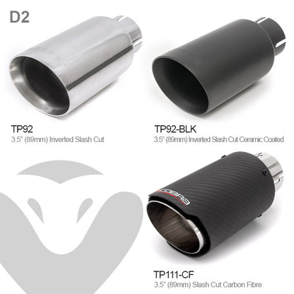 Audi S3 (8V Facelift) (19-20) (GPF Models) Saloon (Valved) GPF Back Performance Exhaust