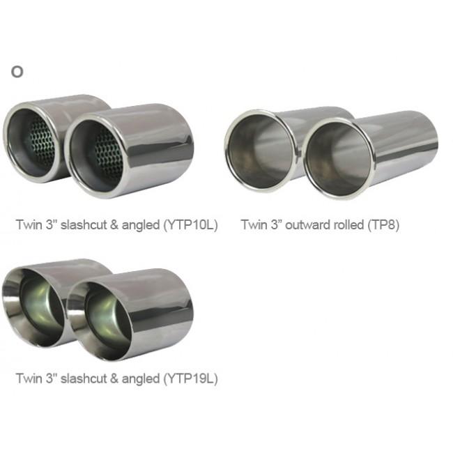 VW Golf GTI Mk5/MkV (Golf 5) 2.0 TFSI 1K 2004-2009 Cobra Sport Turbo-Back Exhaust System Kit - 3in/76mm Downpipe & Cat-Back - Resonated/Non-Res, Sports Cat/Decat - Edition 30 Compatible