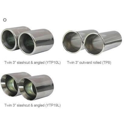 VW Golf GTI Mk5/MkV (Golf 5) 2.0 TFSI 1K 2004-2009 Cobra Sport Turbo-Back Exhaust System Kit - 3in/76mm Downpipe & Cat-Back - Resonated/Non-Res, Sports Cat/Decat - Edition 30 Compatible