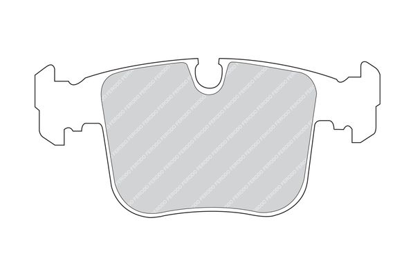 Ferodo Premier FDB856 Disc Brake Pad Set - Sensor/Wear Indicator Ready with Piston Clip - ATE Teves Calipers - Fits BMW 8 Series E31 840i 1993-1996 & Maserati Quattroporte IV (4) 2.0/2.8 Biturbo, 3.2 V8 - OE Replacement Front Brake Pads