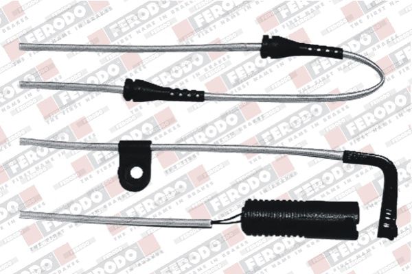 Ferodo Premier FWI260 Brake Pad Wear Warning Sensor Lead for BMW 5 Series E39 Touring/Estate (5er) - Brake Lining Cable Loom, OEM-Spec Pad Light Indicator Harness, 1100mm