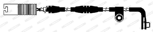 Ferodo Premier FWI275 Brake Pad Wear Sensor for BMW 7 Series E65 E66 E67 (2001-2008), 845mm - OE/OEM Quality Brake Lining Warning Indicator Cable, Replacement Pad Sensor Lead Loom Harness