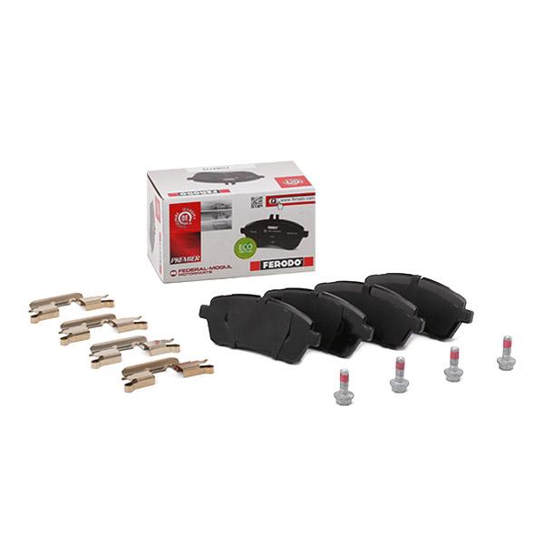 Ferodo Premier Eco Friction FDB1974 Brake Pad Set for BMW 2 Series F45/F46 & MINI R55 R56 R57 R58 R59 F54 F55 F56 F57 | TRW Calipers | Prepared for Wear Indicator | With Caliper Screws, Piston Clip & Accessories
