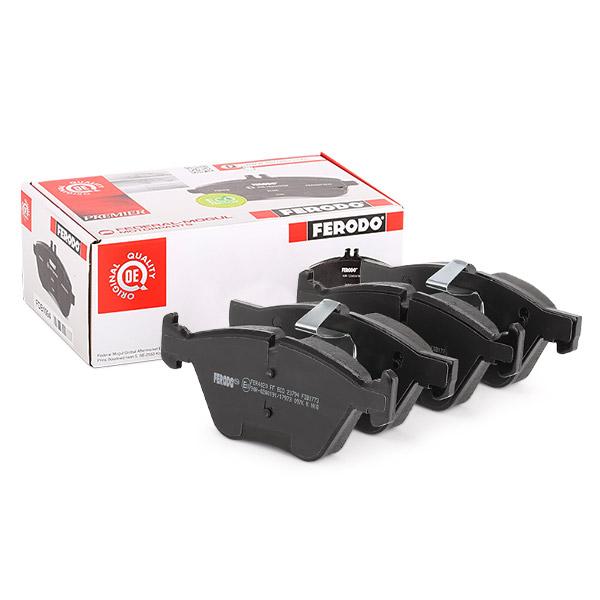 Ferodo Premier Eco-Friction FDB1773 Brake Pad Set for BMW (ATE Callipers) â€“ Wear Indicator Ready, with Piston Clip â€“ Fits 3 Series E90/E91/E92/E93, 5 Series E60/E61, Z4 E89, X1 E84 â€“ Without Accessories