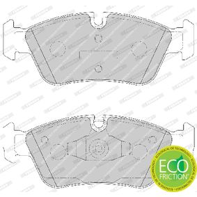 Ferodo Premier Eco Friction FDB1751 Brake Pad Set for BMW 1 Series E87 & 3 Series E90 | ATE Calipers | Wear Sensor Ready | With Piston Clip | OE-Quality Replacement