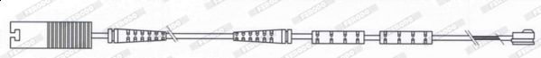 Ferodo FWI360 Brake Pad Wear Sensor Cable for BMW 1 Series - OE-Spec Direct Fit Pad Wear Indicator Lead Loom Wire - Brake Lining Warning Light Sensor - Front/Rear Axle Service Light Reset Replacement