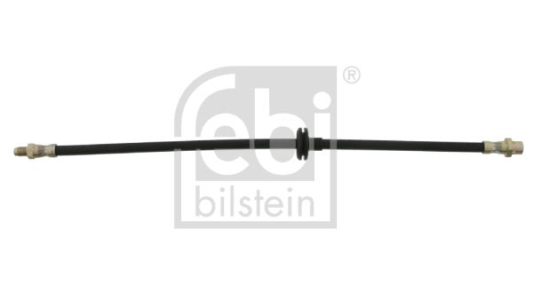 FEBI Bilstein 23945 Front Brake Hose 510mm for BMW X5 E53 1999-2006 - Left or Right Front Axle | Hydraulic Rubber Flexible Brake Line Flexi Hose to Caliper | OSF NSF Front Wheel Brake Pipe | OEM Spec OE Quality Replacement