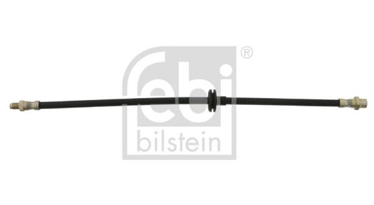 FEBI Bilstein 23945 Front Brake Hose 510mm for BMW X5 E53 1999-2006 - Left or Right Front Axle | Hydraulic Rubber Flexible Brake Line Flexi Hose to Caliper | OSF NSF Front Wheel Brake Pipe | OEM Spec OE Quality Replacement