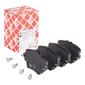 Febi Bilstein 16908 Front Axle Brake Pads Set + Fitting Kit - Wear Sensor Ready - OE Spec Replacement Disc Pad Kit for BMW 3 Series G20/G21, 4 Series G22, 5 Series G30/G31, X1 F48, X2 F39, X3 G01, X4 G02, Z4 G29 & MINI Clubman F54, Countryman F60