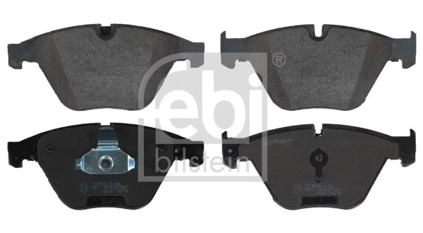 Febi Bilstein 16899 Front Brake Pads Kit for BMW 5 Series F10 & 6 Series F12 F13 F06 (535d 535i 640i xDrive) - Front Axle Disc Pad Set - OE Quality Replacement - No Wear Sensor