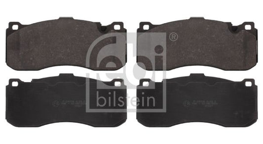 Febi Bilstein 16757 Front Disc Brake Pads Kit for BMW 1 Series E81 E82 E87 E88 & 3 Series E90 E91 E92 E93 - Front Axle Pad Set, Wear Sensor Compatible, OE-Spec Direct-Fit Replacement, E8x/E9x
