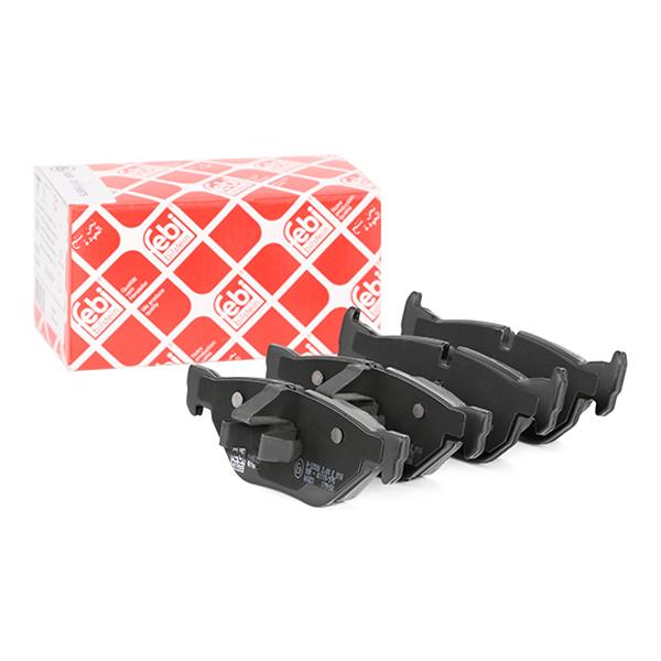 Febi Bilstein 16533 Rear Brake Pads Kit for BMW 1 Series E81/E82/E87/E88, 3 Series E90/E91/E92/E93, X1 E84 – Back Brake Pad Set/Rear Disc Pads, Brake Lining Set, OE Spec, Wear Sensor Compatible – 116i 118d 120d 320d
