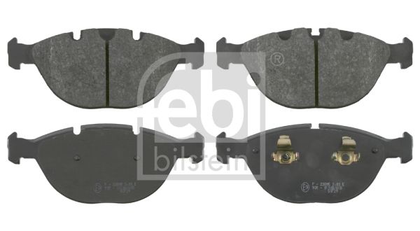 Febi Bilstein 16501 Front Brake Pads for BMW X5 E53 2000-2006 V8 4.4i 4.6is 4.8is – Front Axle Disc Pad/Brake Lining Set Kit – Wear Sensor Indicator Ready – OE Quality Replacement