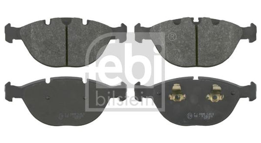 Febi Bilstein 16501 Front Brake Pads for BMW X5 E53 2000-2006 V8 4.4i 4.6is 4.8is – Front Axle Disc Pad/Brake Lining Set Kit – Wear Sensor Indicator Ready – OE Quality Replacement