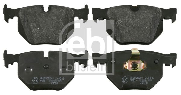 Febi Bilstein 16434 Rear Brake Pads Set / Disc Pad Kit for BMW 7 Series E65 E66 E67 (2001-2008) | Rear Axle, Wear Sensor Compatible | OE Spec Replacement Fits 730d 730i 730Ld 735i